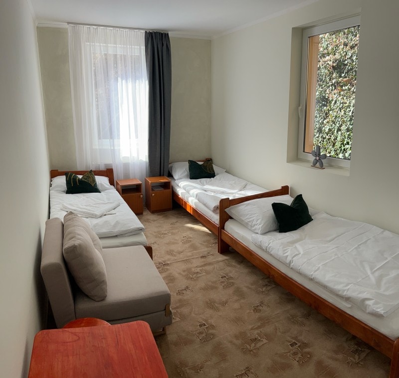 3 férőhelyes szobák